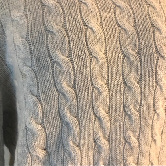 Polo Ralph Lauren Cashmere Sweater XL Gray NWT New - Picture 4 of 8